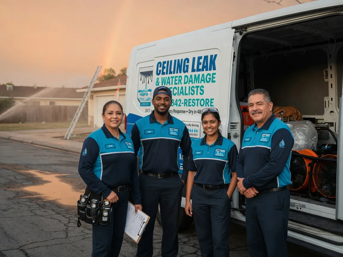 Ceiling Leak Cleanup company in Dallas, TX