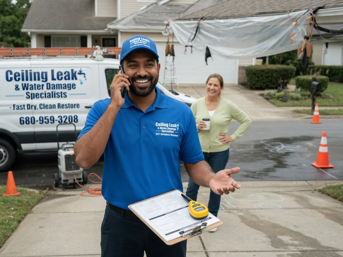 Ceiling Leak Cleanup Dallas, TX FAQs